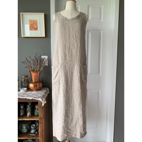 maxi column dress